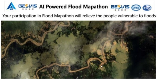 洪水地圖馬拉松國際大賽火熱開賽中，中國地區衛星圖塊標注率已高