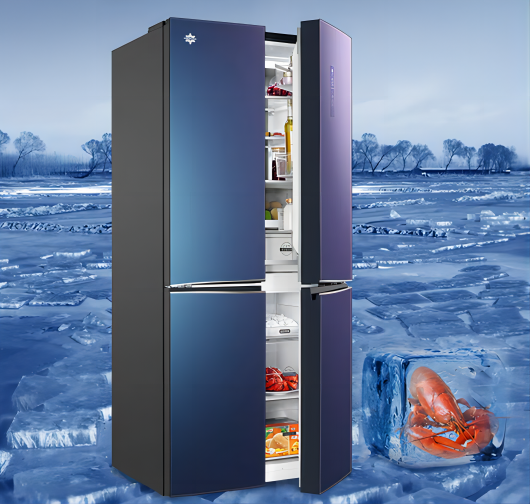 双十一冰箱大选：格力晶弘十字对开门冰箱，保鲜美味一应俱全！