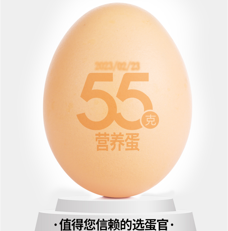 吃得放心的鲜鸡蛋，还是得看沈师傅55g营养蛋！