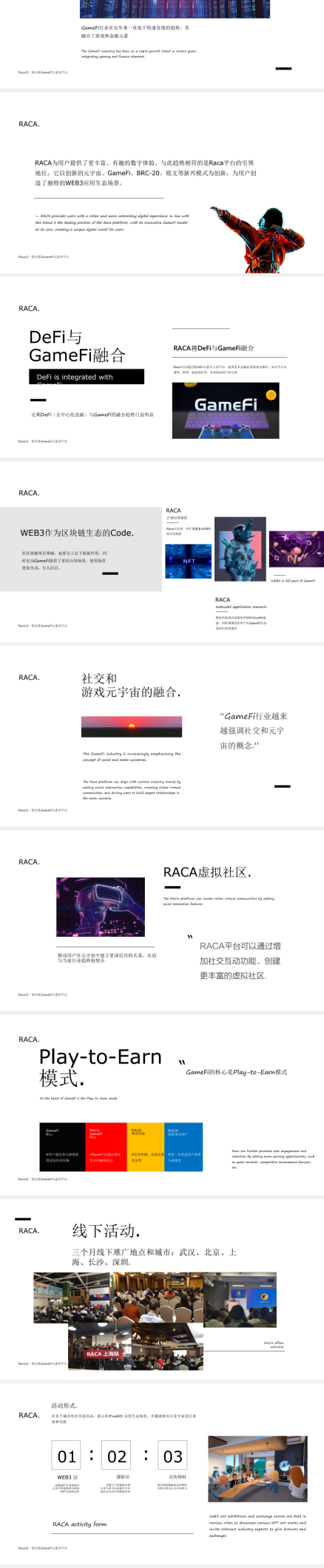 RACA十二月下旬登录中国市场,RACA项目计划书