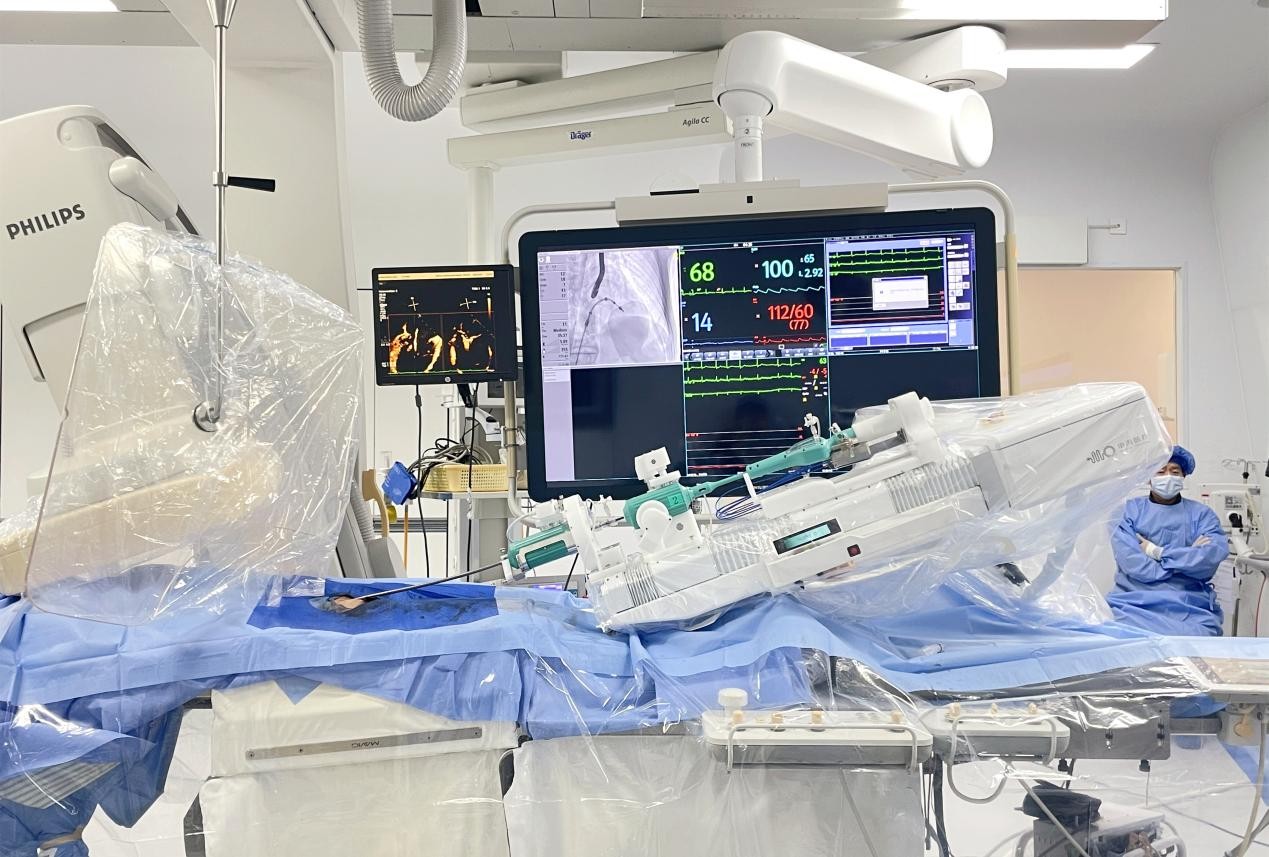 全球首例机器人经导管二尖瓣微创手术在厦心完成