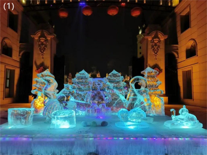 47组冰雕作品谁能摘得“最美冰雕”桂冠？哈尔滨世界欢乐城冰雕评选活动火热开启！