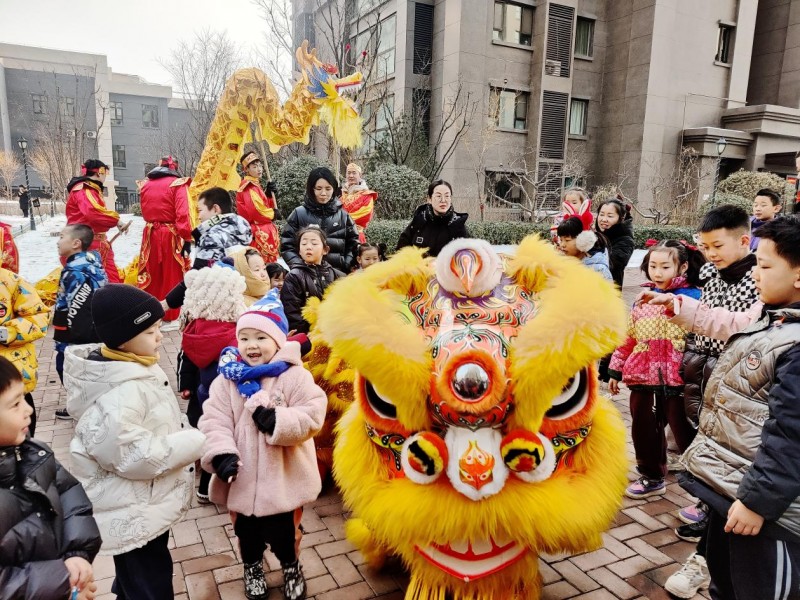 天力物业：友邻连心辞旧岁，纳福迎祥庆新年