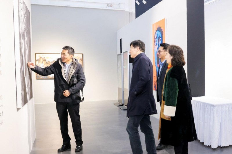 「 玲珑AI & 人艺术作品展」在北京798艺术区开幕(图5)