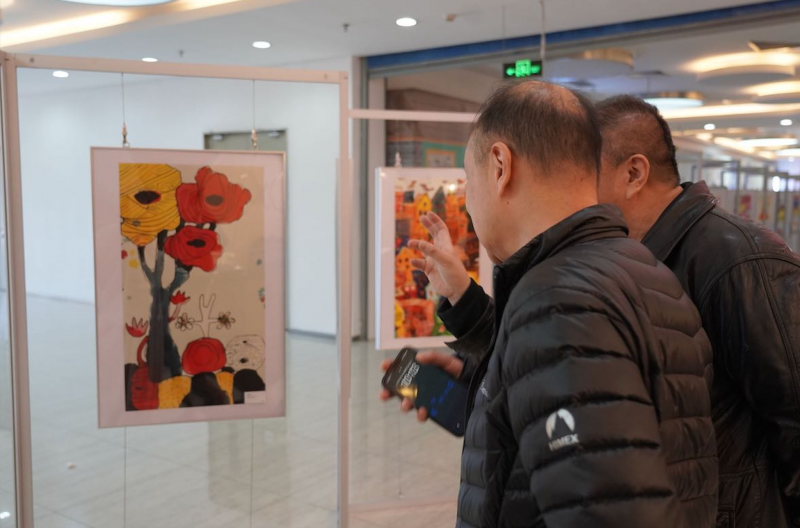 玲珑ai助力自闭症群体，北京儿童画展呈现爱与希望(图6)
