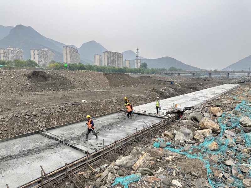 五一假期建设火狐电竞忙 房山水利项目冲刺汛期前全面完工(图2)