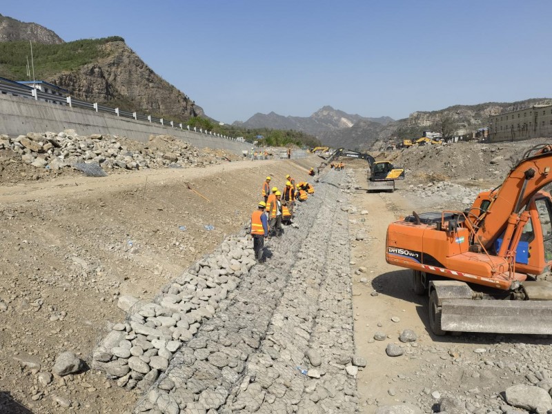 五一假期建设火狐电竞忙 房山水利项目冲刺汛期前全面完工