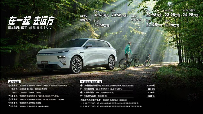 中国汽车冲击世界工业诚意之作，星纪元ET全球上市