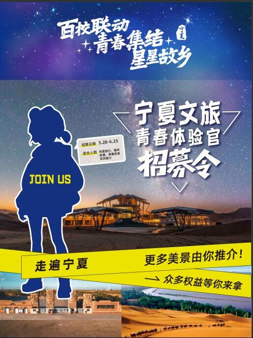 宁夏启动“百校联动·青春集结·星星故乡” 重点客源市场校园宣传推广活动