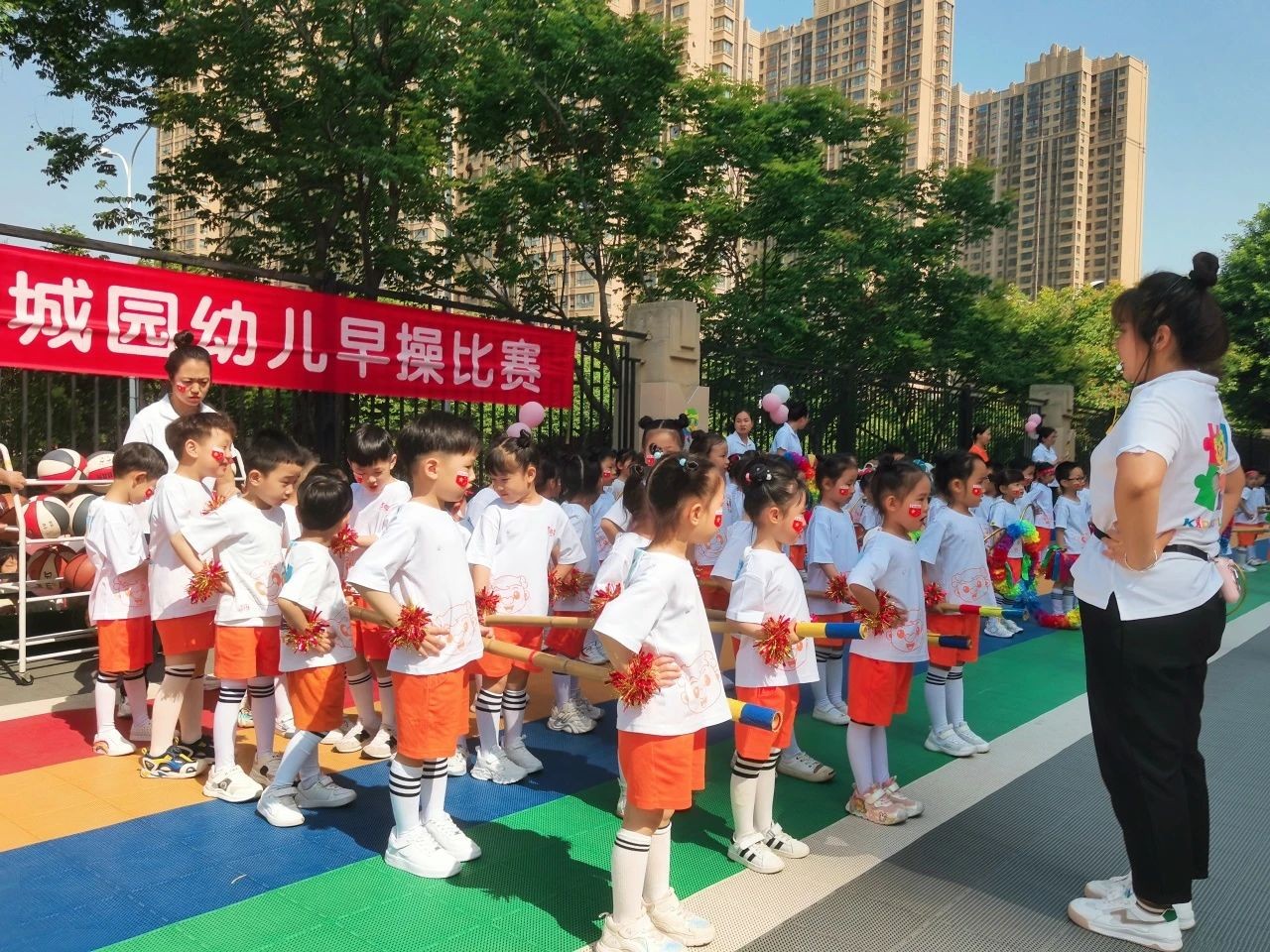 吉的堡幼儿园 “悦早操、悦快乐”早操比赛播报