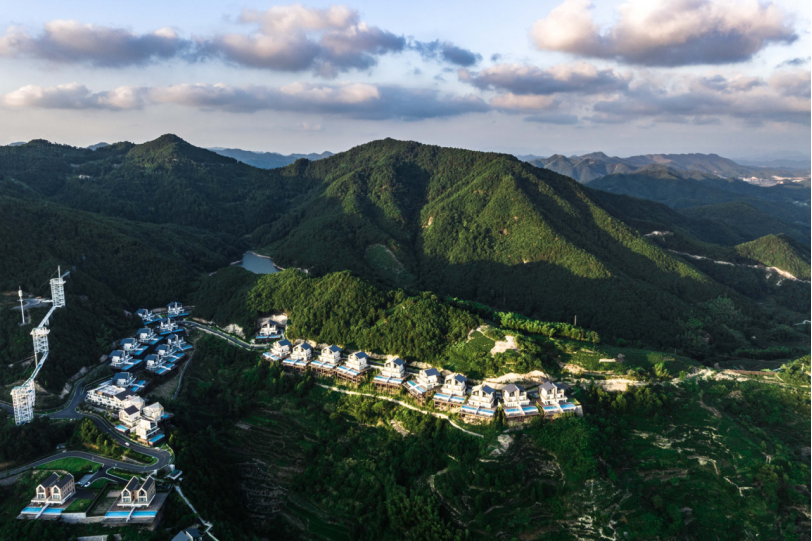 浙江磐安图卷9号：山巅的森林秘境，夏日的清凉天堂