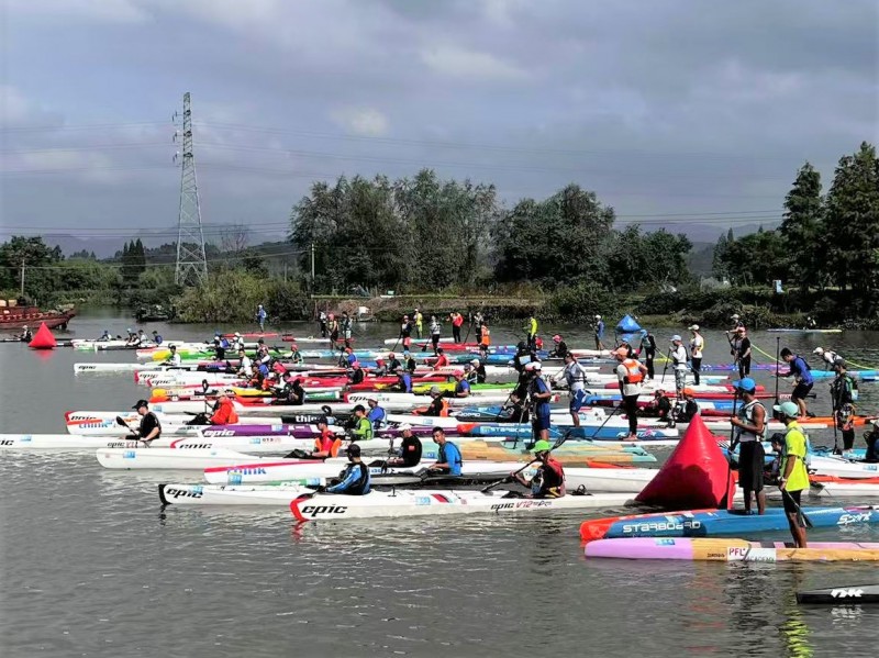 2024“绍兴银行杯”白塔湖湿地皮划艇浆板马拉松邀请赛成功举办第1张