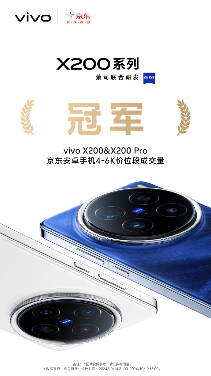 6000mAh的超大容量电池，让vivo X200系列真正的遥遥*