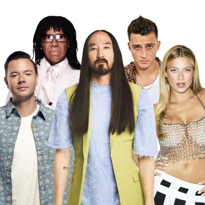 Steve Aoki联手Nile Rodgers、Sam Feldt、XANDRA 和 Zak Abel 新单《I‘m 