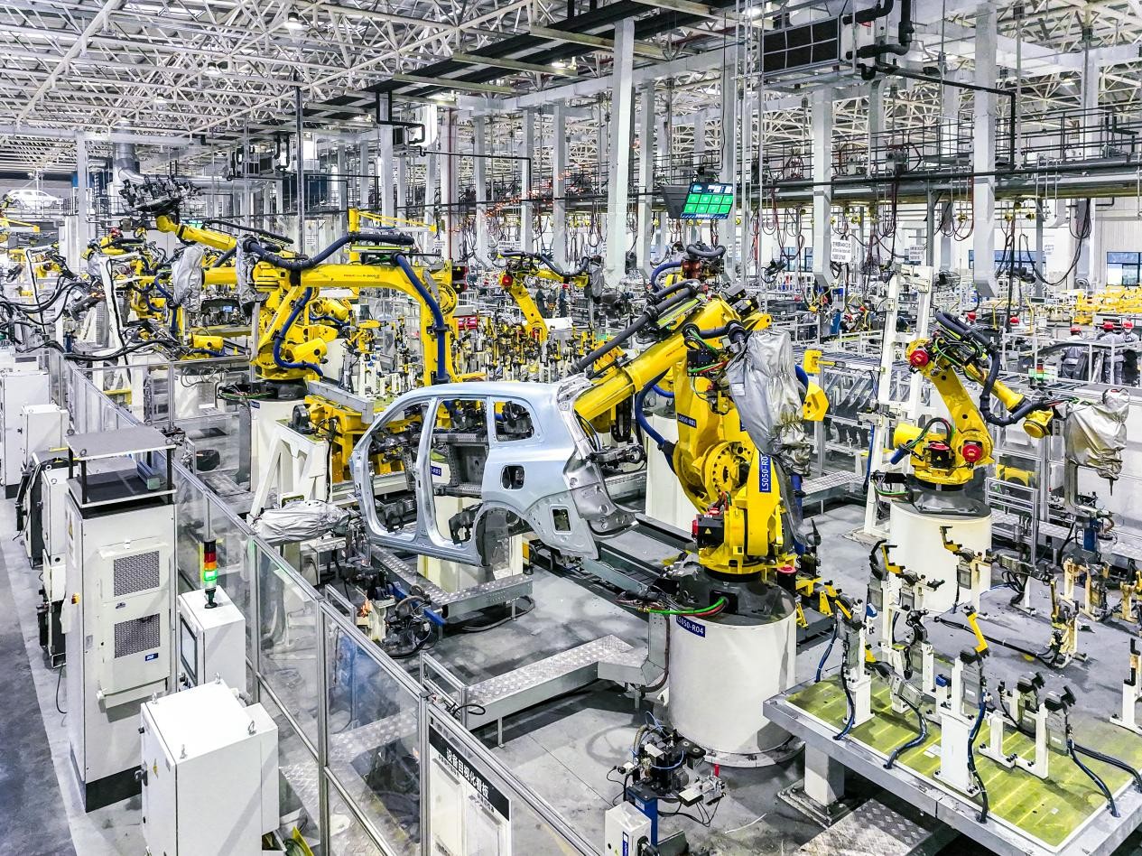 探访赛力斯汽车智慧工厂 问界新m7生产稳步高效