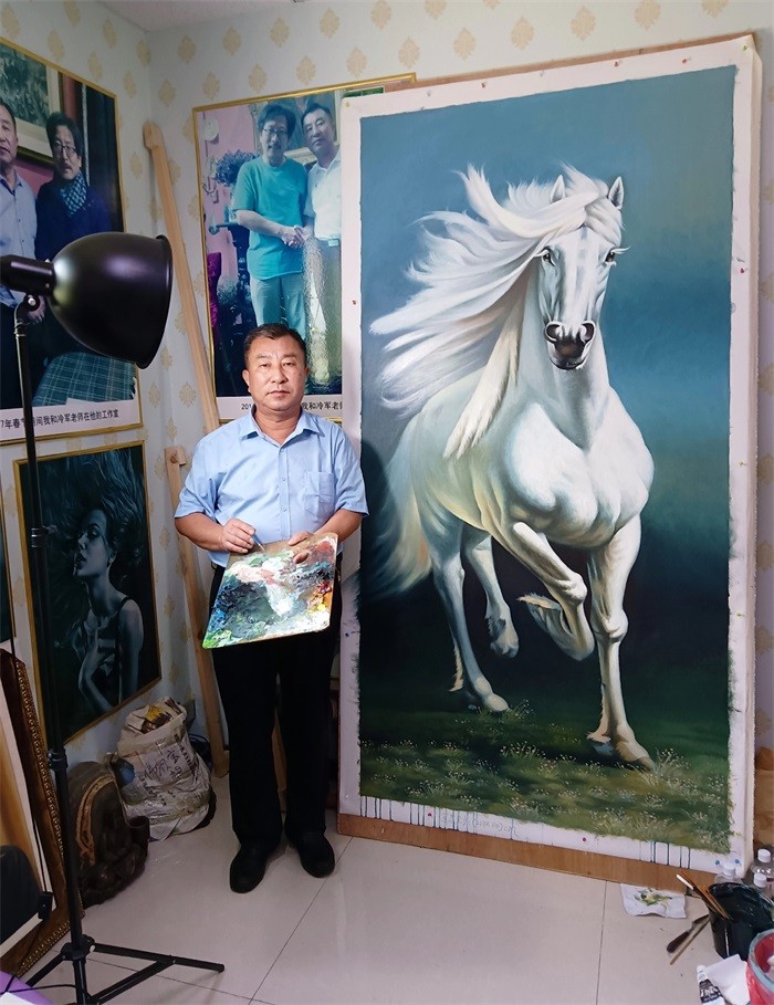中国画马当今第一人图片